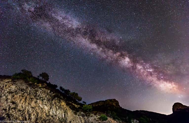 Sardinia Milky Way