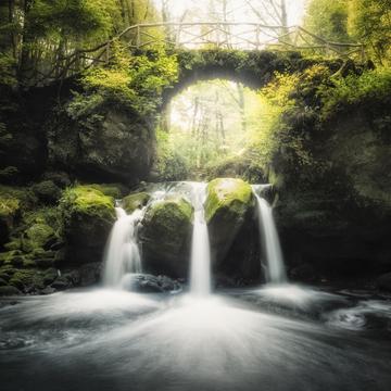 Schiessentuempel Waterfall, Luxembourg