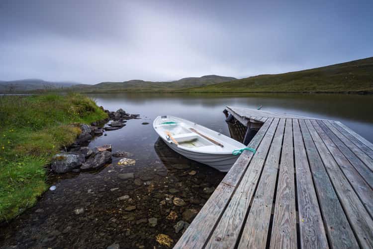 Skarsvåg lake