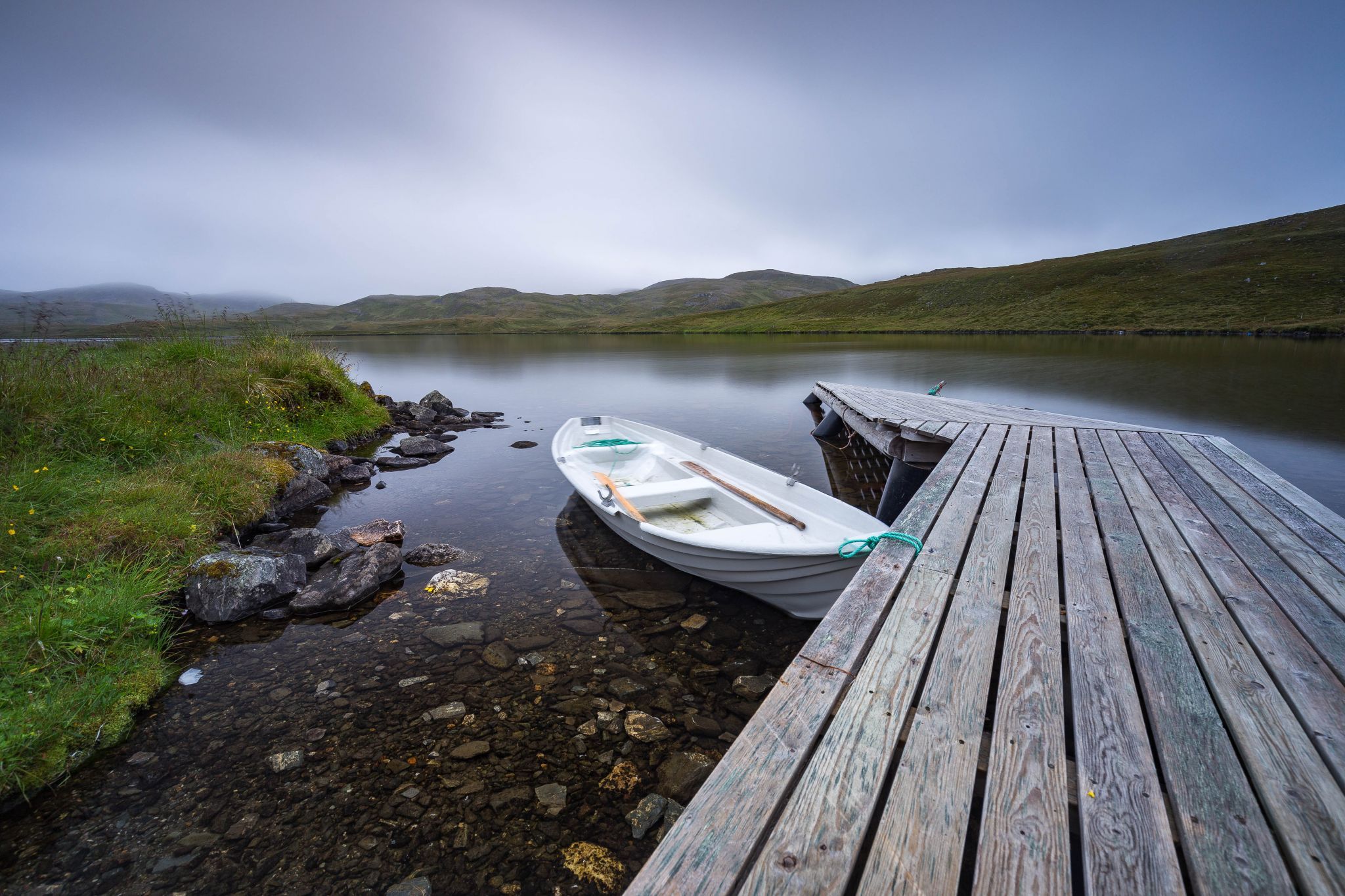 Skarsvåg lake, Norway