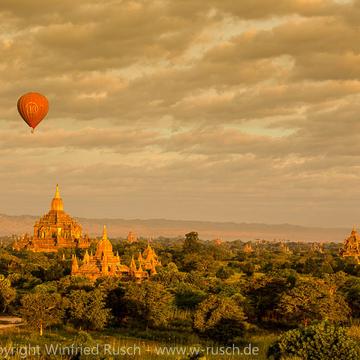 Sonnenaufgang in Bagan, Myanmar