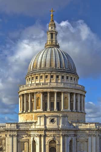 St. Pauls Cathedral from One New Change, London