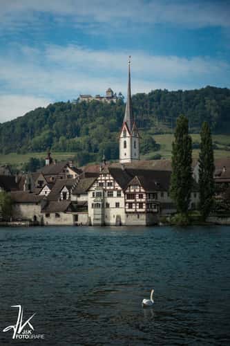 Stein am Rhein mit Burg Hohenklingen
