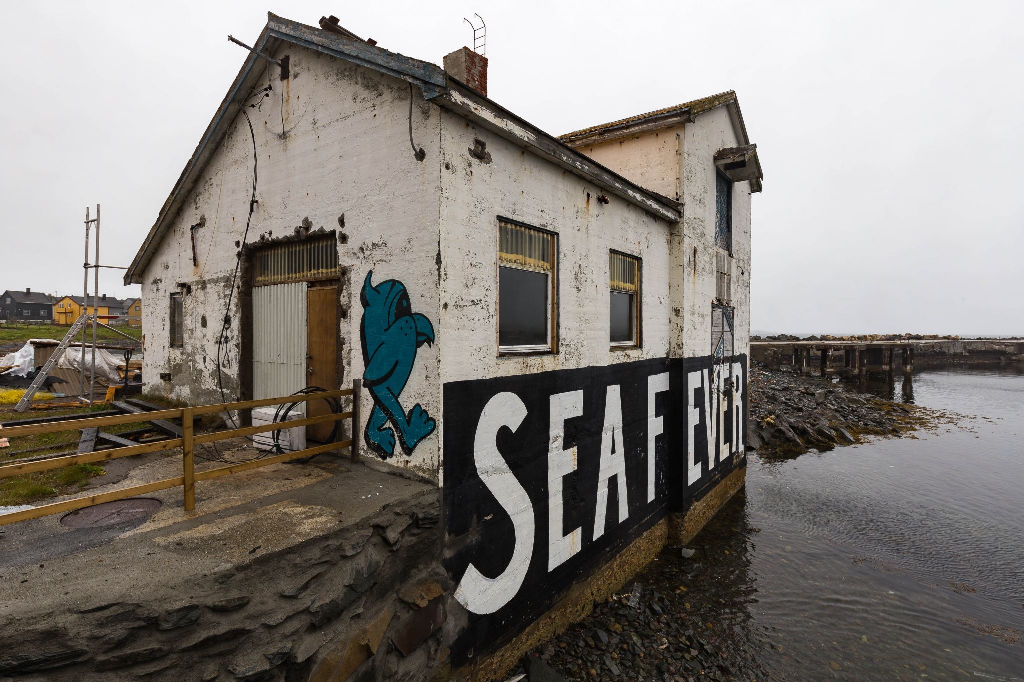 Street Art in Vardø, Norway