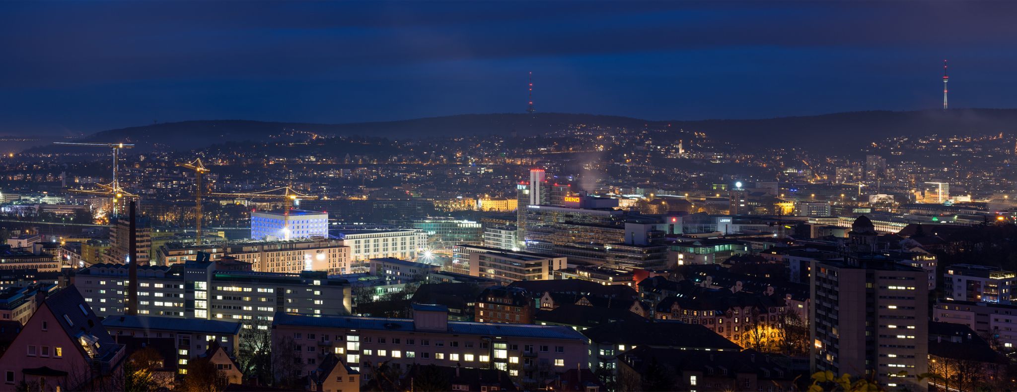 Stuttgart Panorama View, Germany