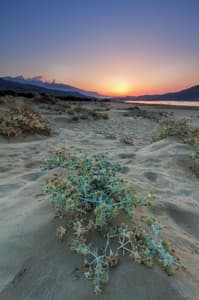 Sunset in the land of Gods
