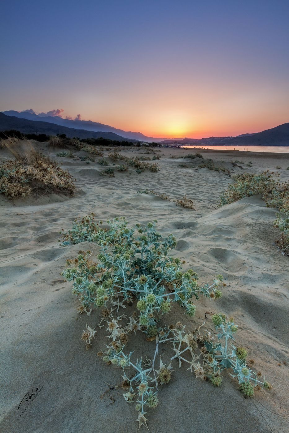 Sunset in the land of Gods, Greece