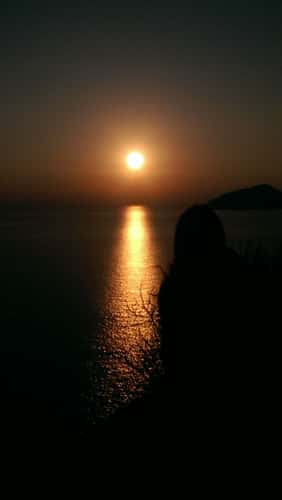Sunset Sounion