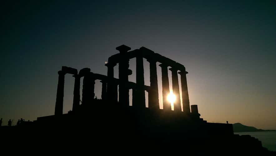 Sunset Sounion