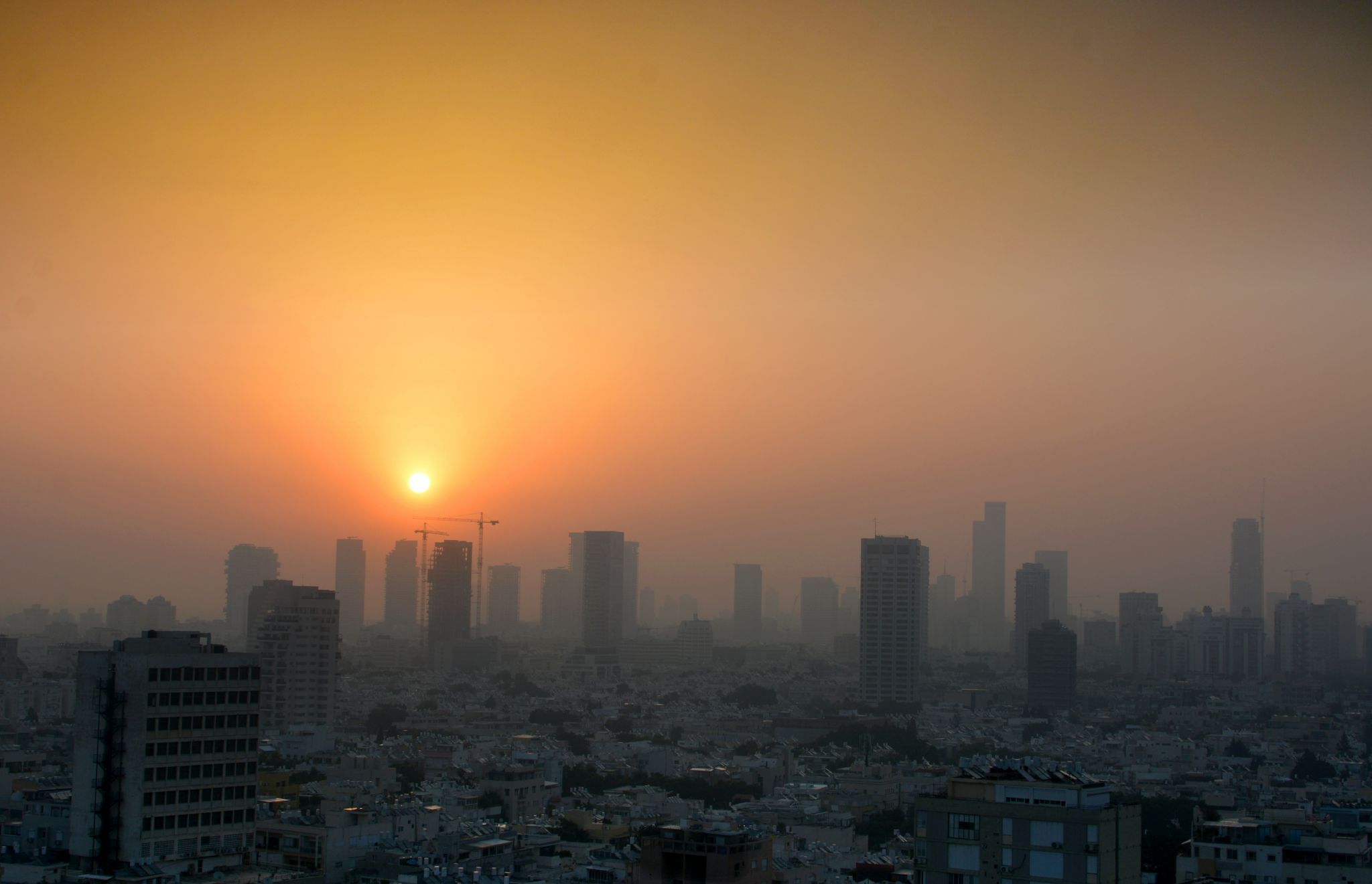 Tel Aviv Skyline, Israel
