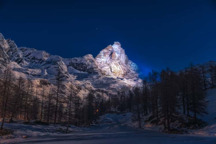 Blue Lake, Aosta Valley