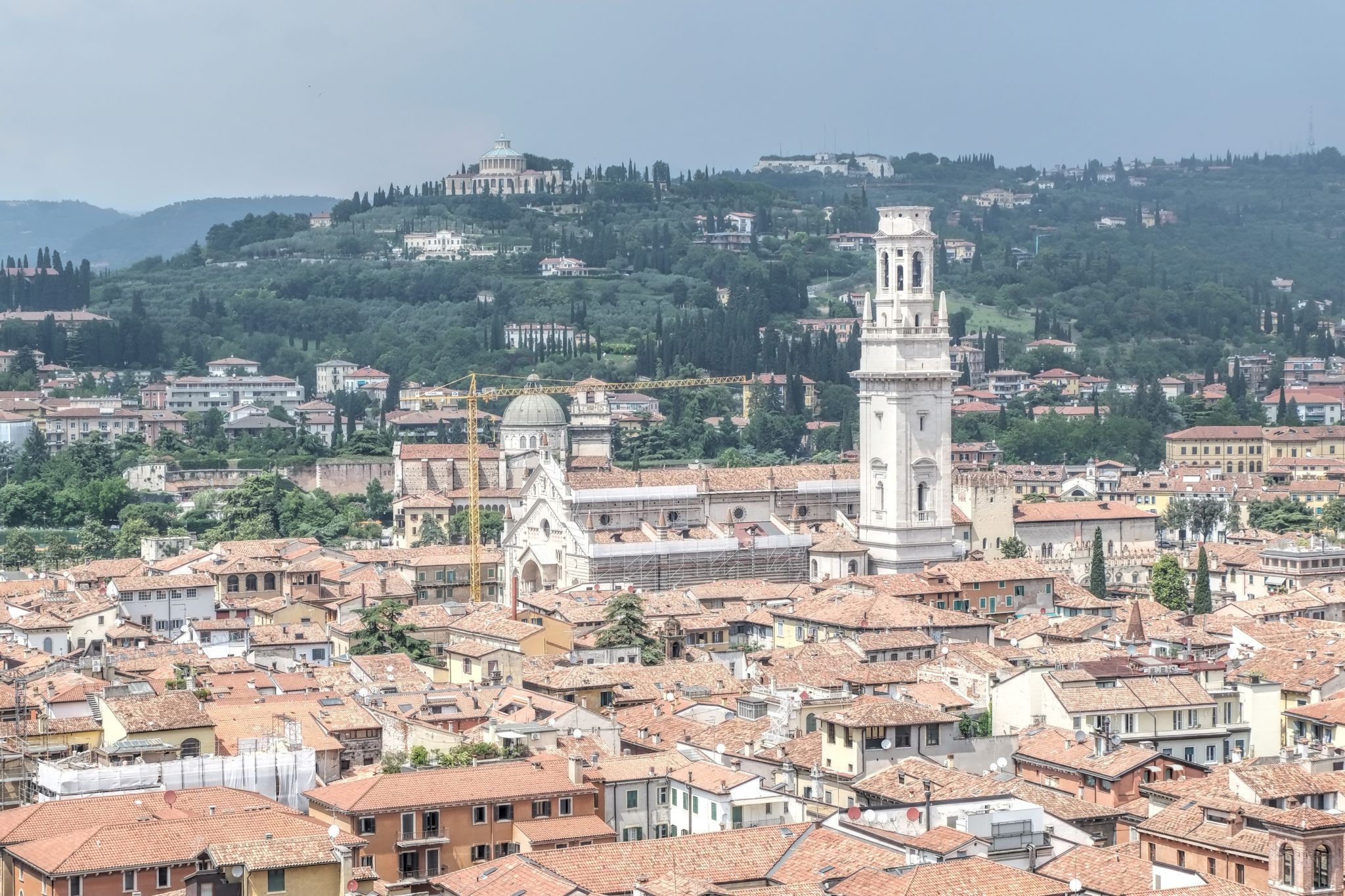 View from Torre dei Lamberti, Verona, Italy