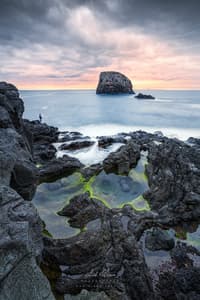 Volcanic rocks Porto da Cruz