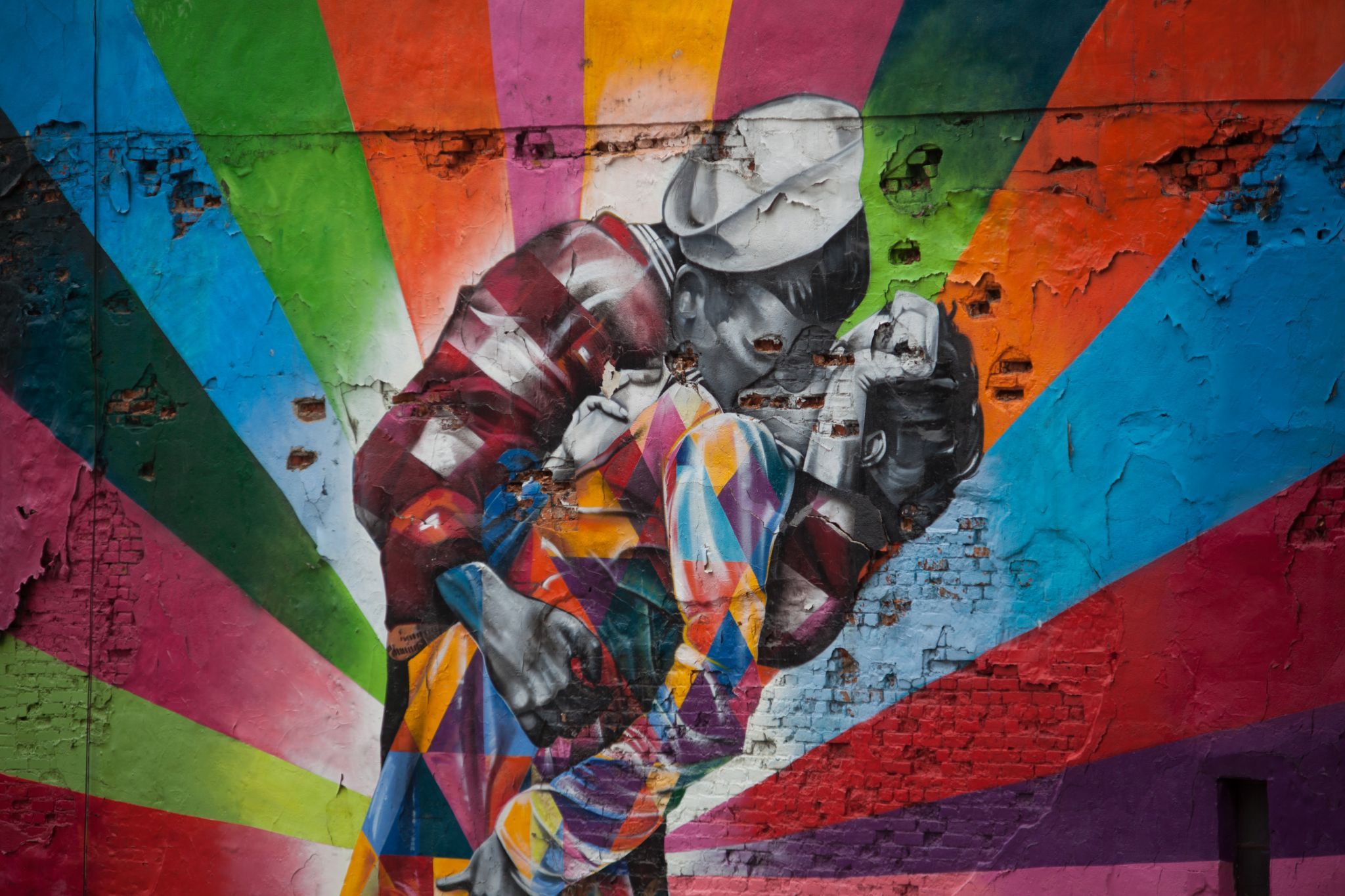 Wall painting, USA