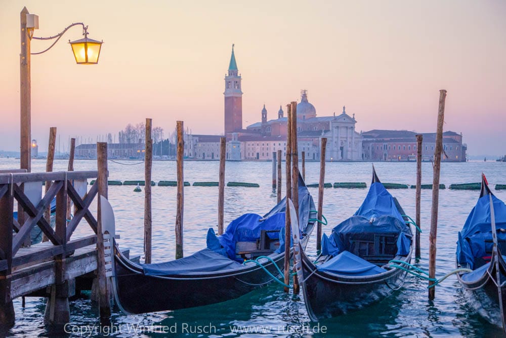 View to San Giorgio Maggiore, Venice, Italy