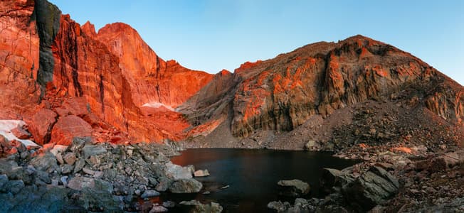Chasm Lake (Eastern Edge)