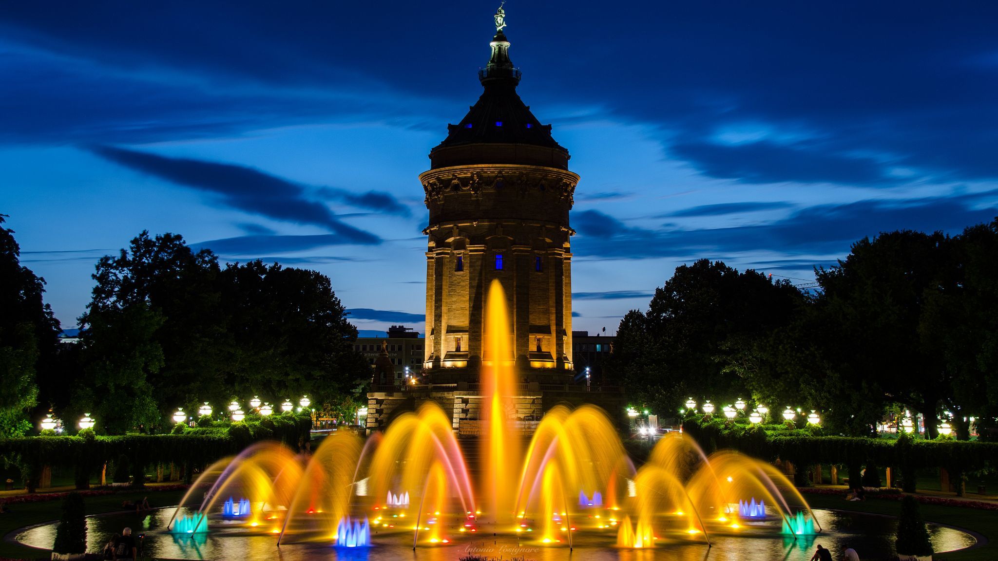 Friedrichsplatz / Wasserturm, Germany