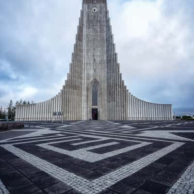 Hallgrímskirkja, Reykjavik, Iceland