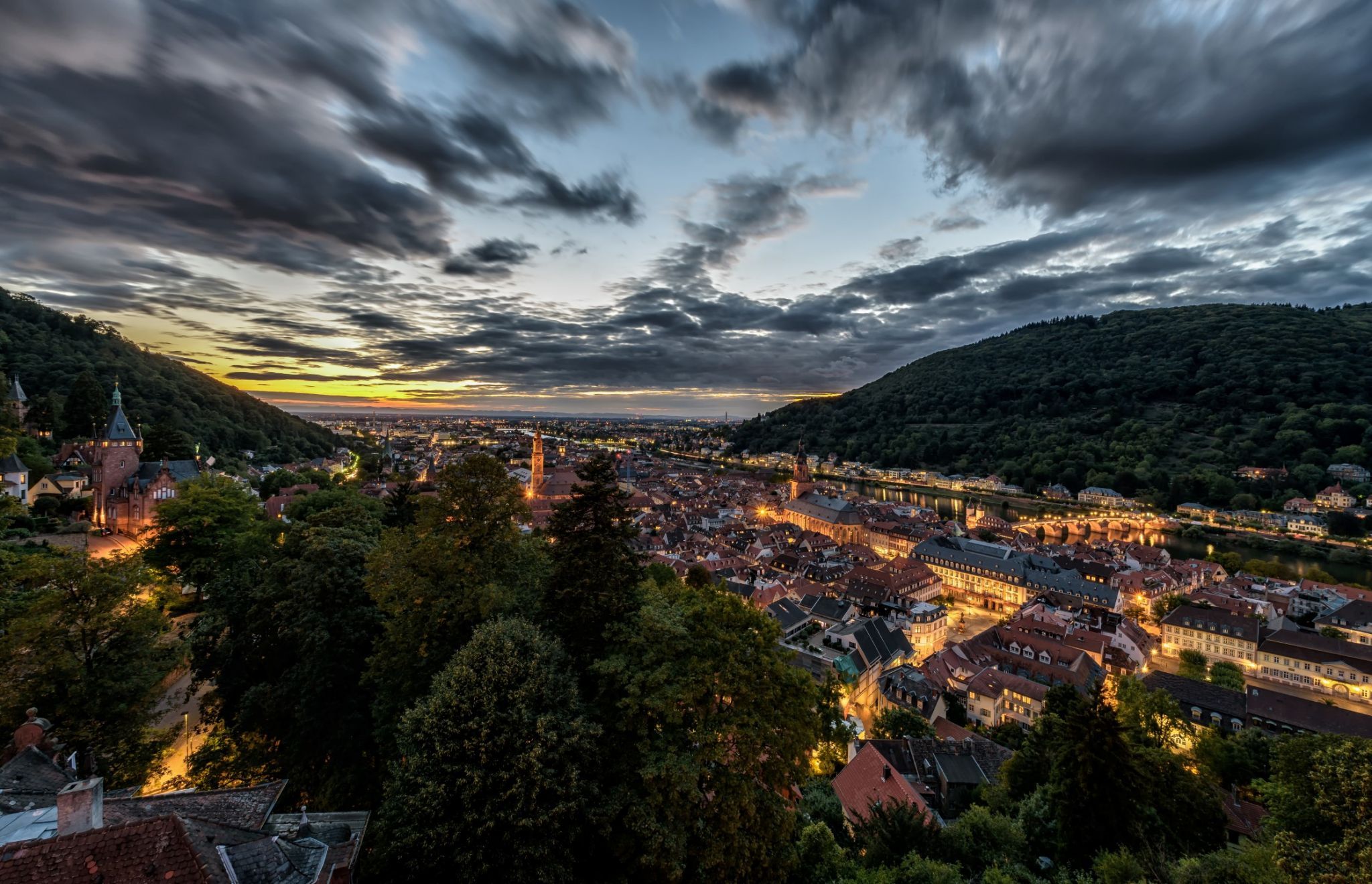 Heidelberg Cityview, Germany