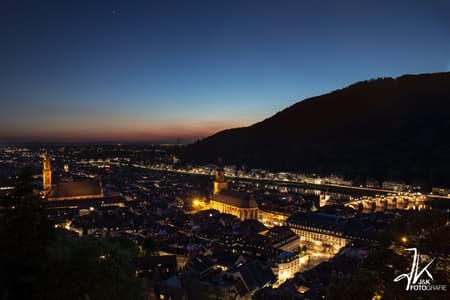 Heidelberg from the castle