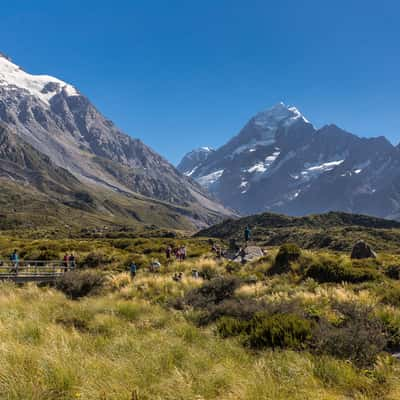 Hooker Valley, Mount Cook National Park, New Zealand