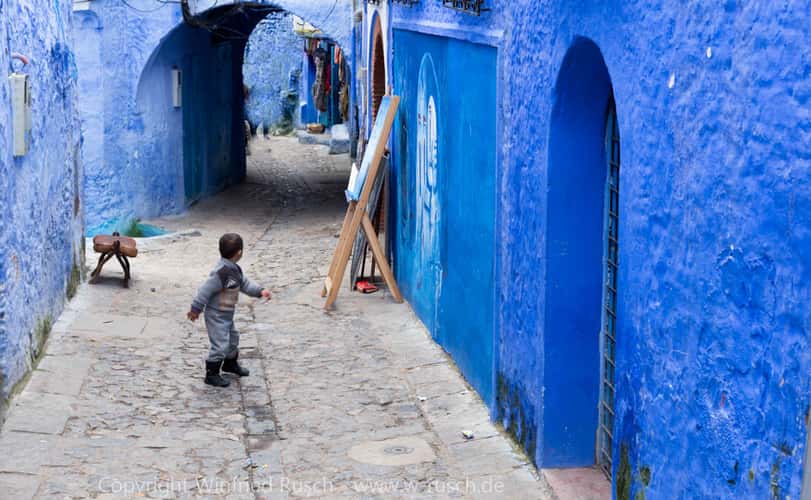 In der Altstadt von Chefchaouen