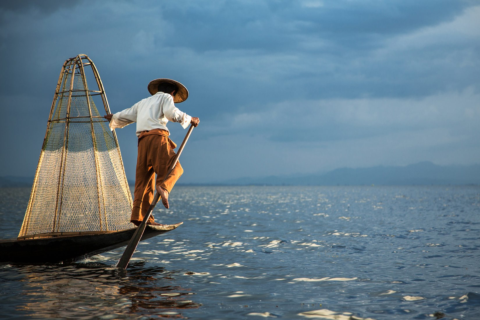 Fishermen on Inle Lake, Myanmar