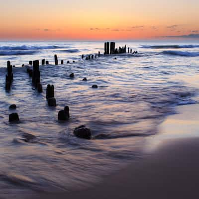 Lighthouse Beach, Evanston, Illinois, USA