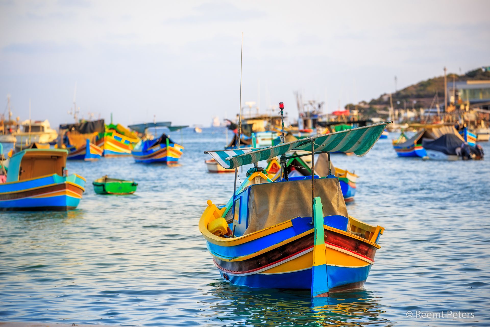 Marsaxlokk harbour, Malta
