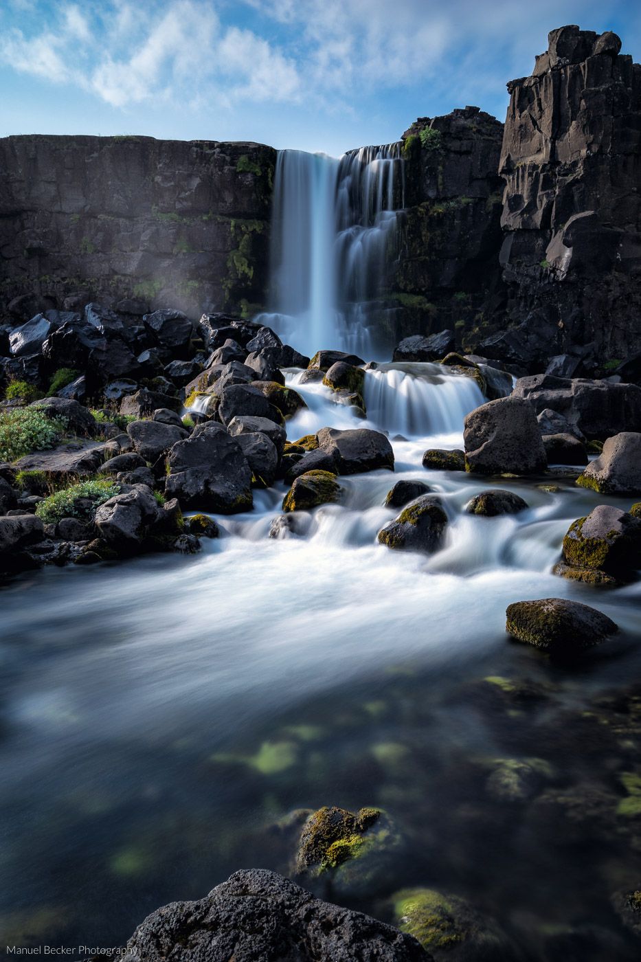 Öxararfoss Waterfall, Iceland