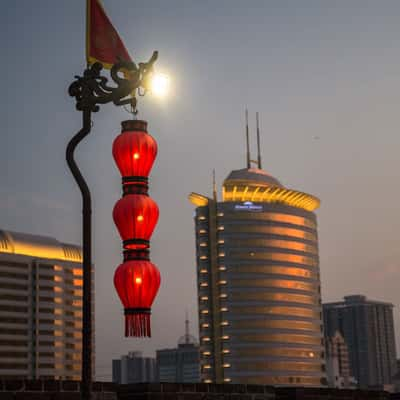 Old City Wall of Xian, Chinese Silk Road, China