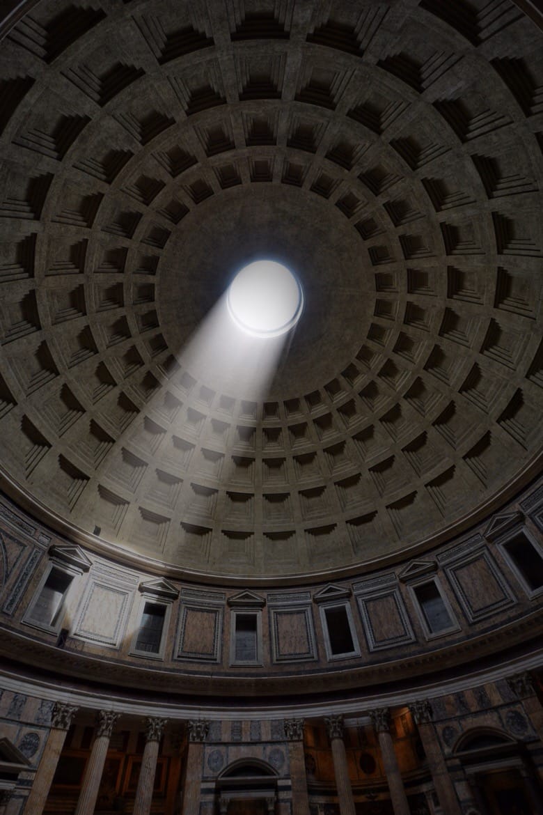 Dome of Pantheon, Rome, Italy