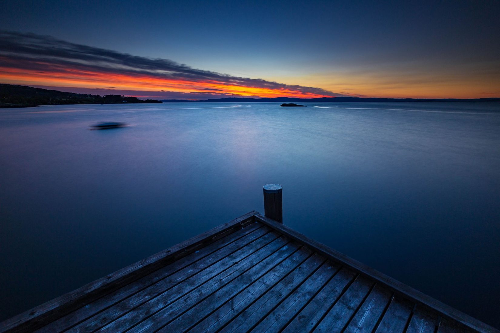 Pier near Trondheim, Norway