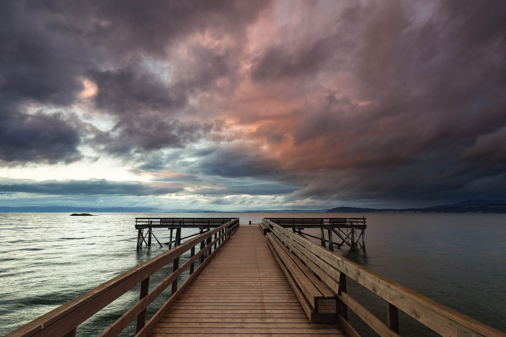 Pier near Trondheim, Norway