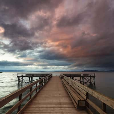 Pier near Trondheim, Norway