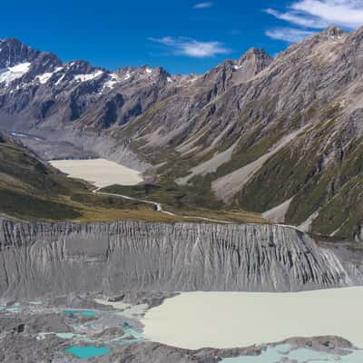 Sealy Tarns, Mount Cook National Park, New Zealand