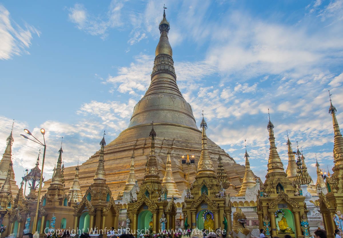 Shwedagon Pagoda, Myanmar