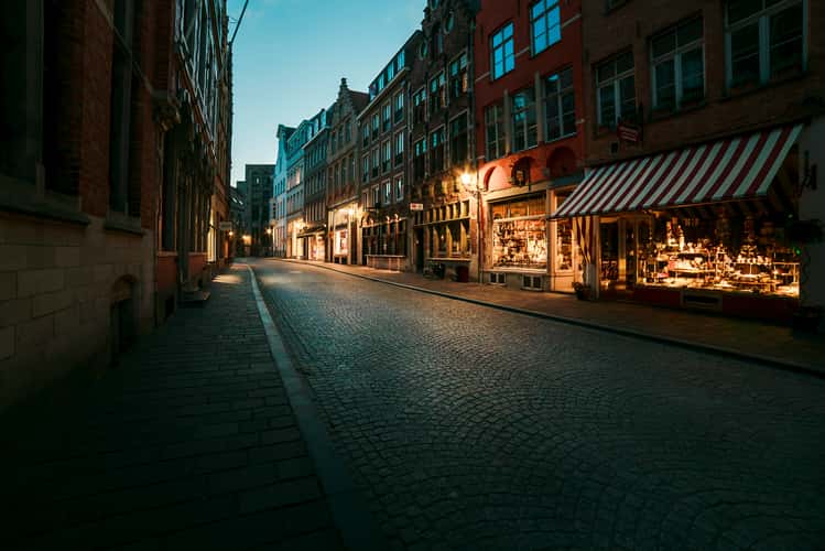 Side Road, Bruges