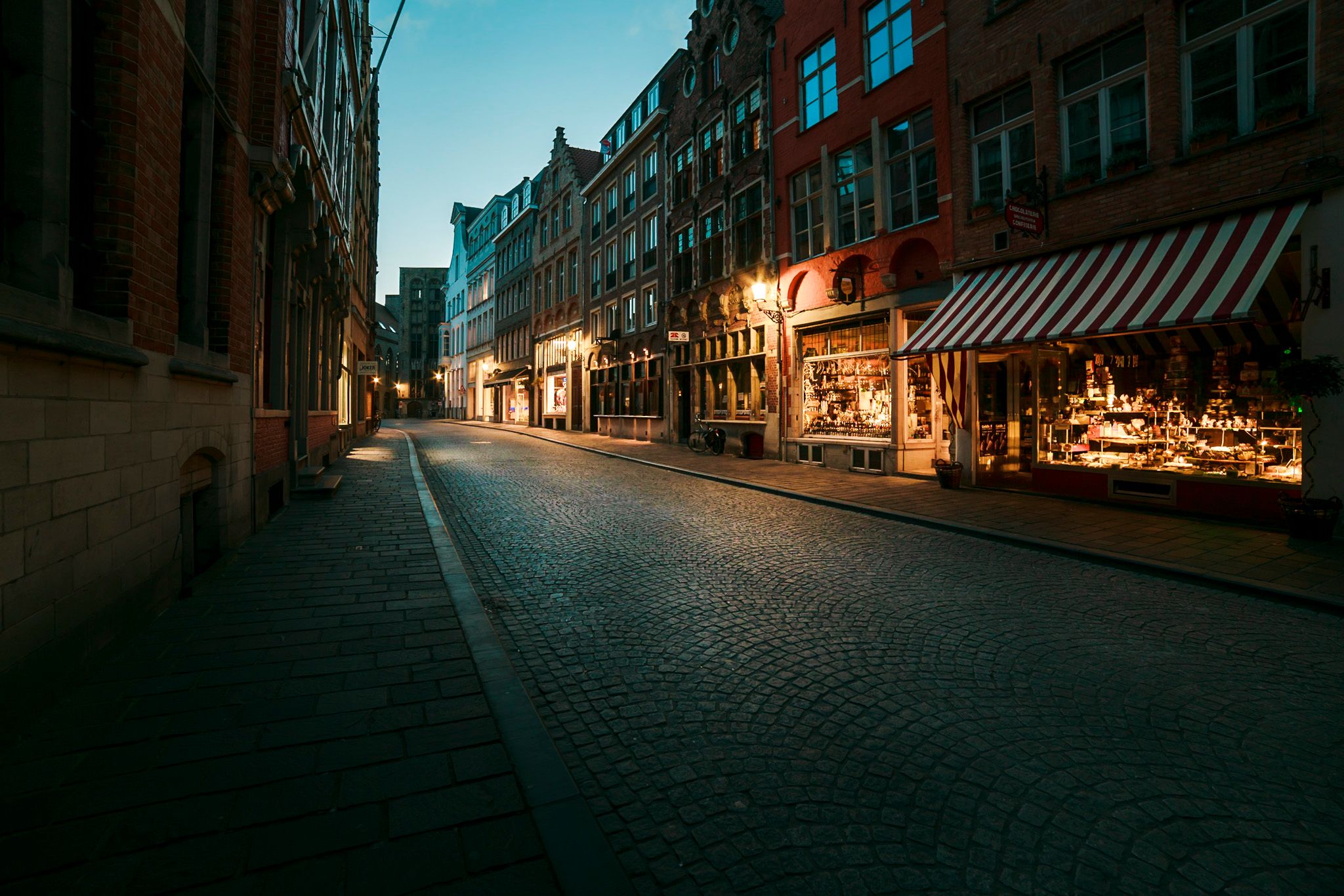 Side Road, Bruges, Belgium