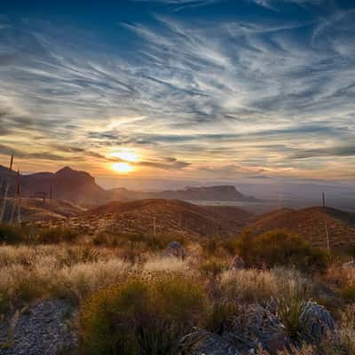 Sotol Vista Overlook, Big Bend National Park, Texas, USA