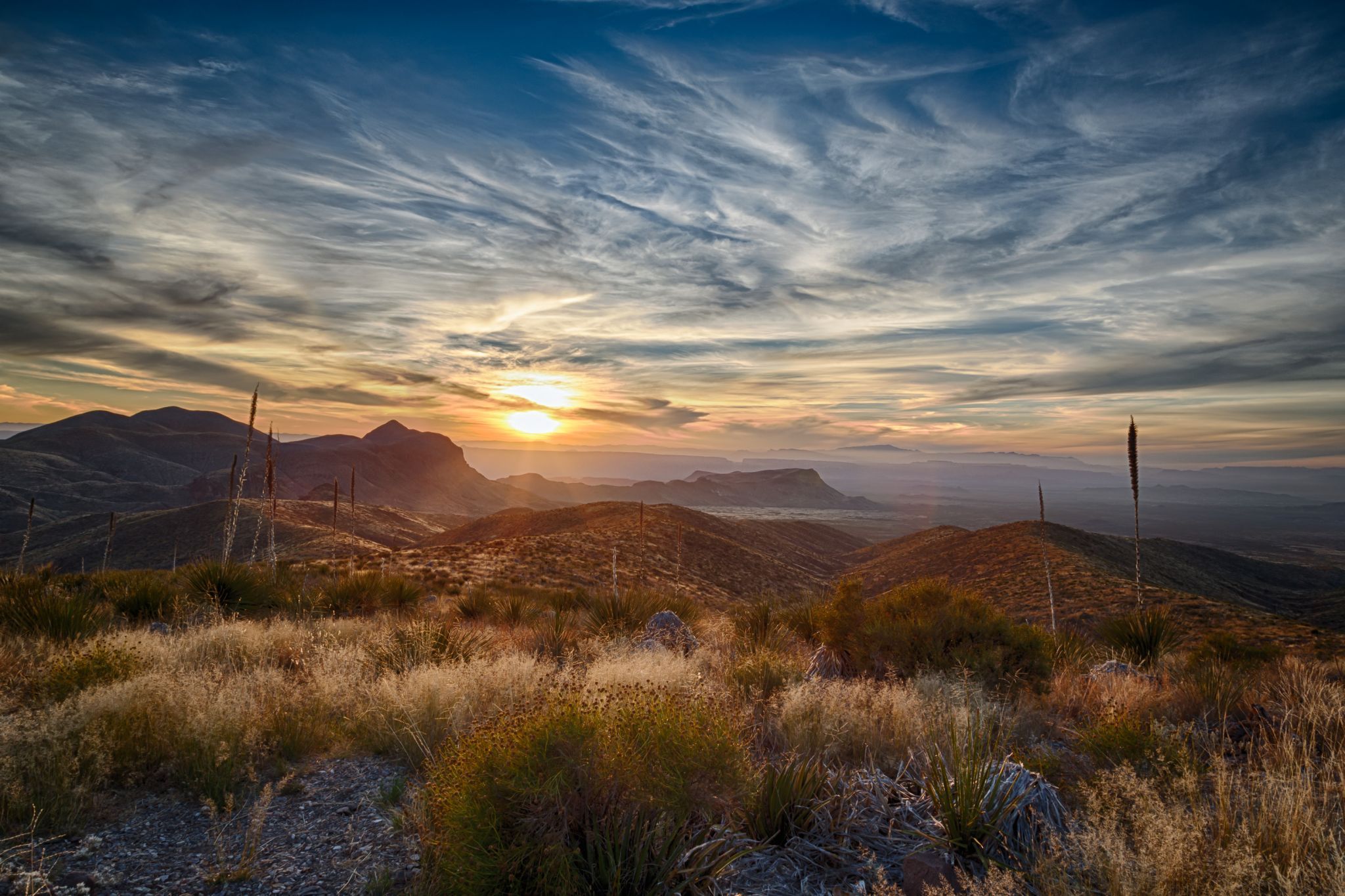 Sotol Vista Overlook, Big Bend National Park, Texas, USA