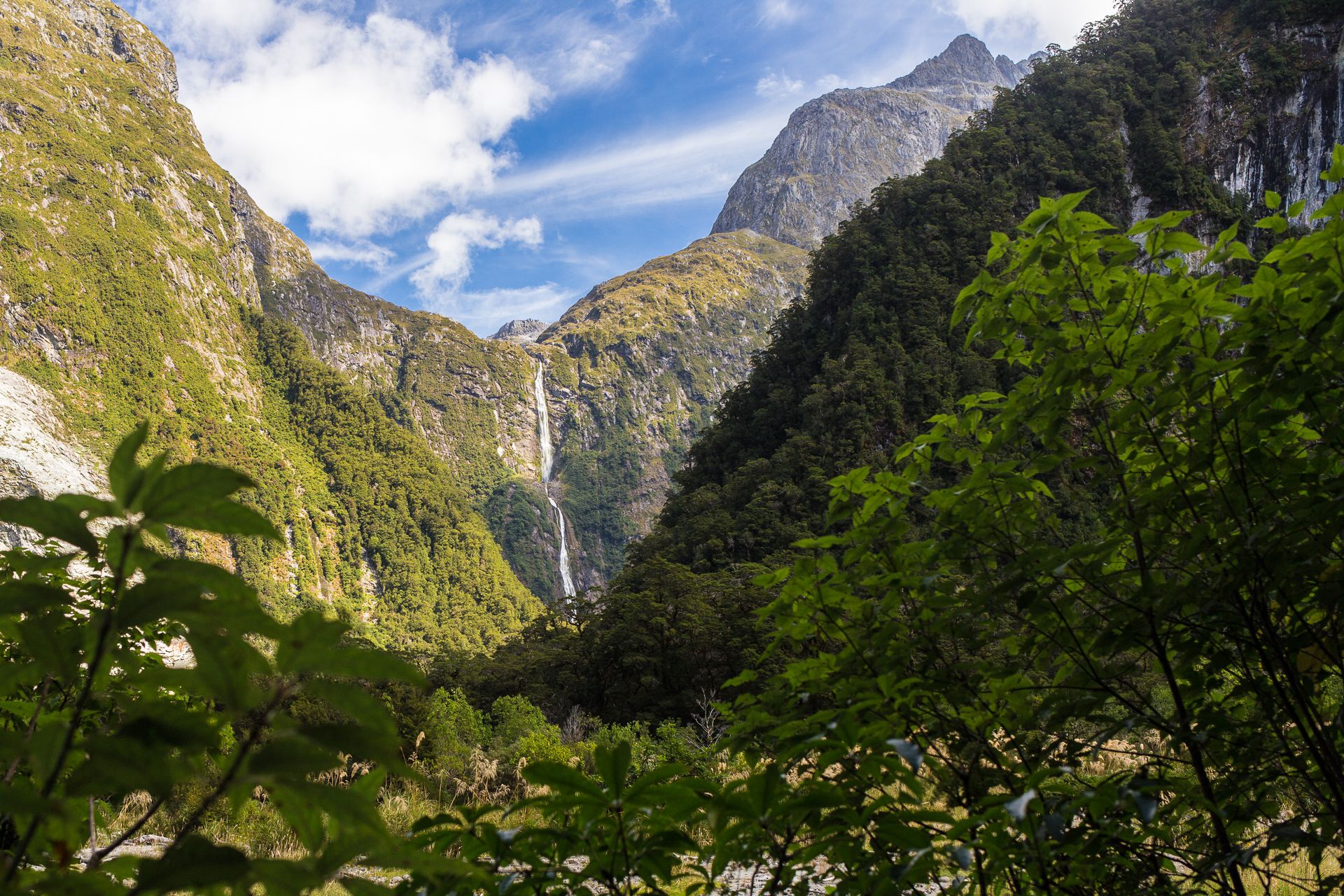 Sutherland Falls, Milford Track, New Zealand