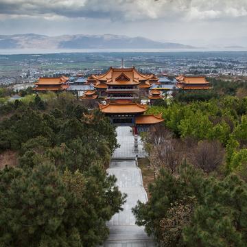 The Three Pagodas of Chong Sheng Temple, China