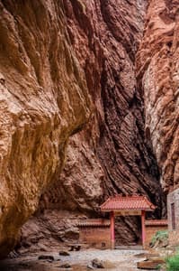 Tianshan Canyon, Xinjiang, Chinese silk road