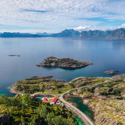 View along Lofoten, Norway