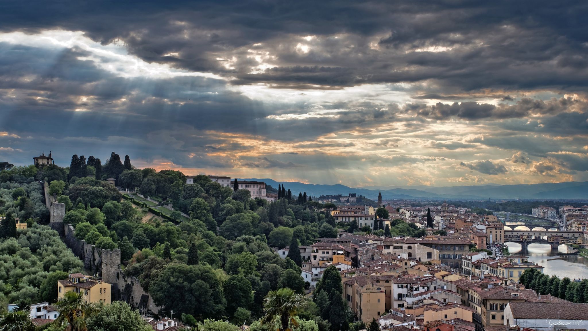 View on Florence (Piazza Michelangelo), Italy