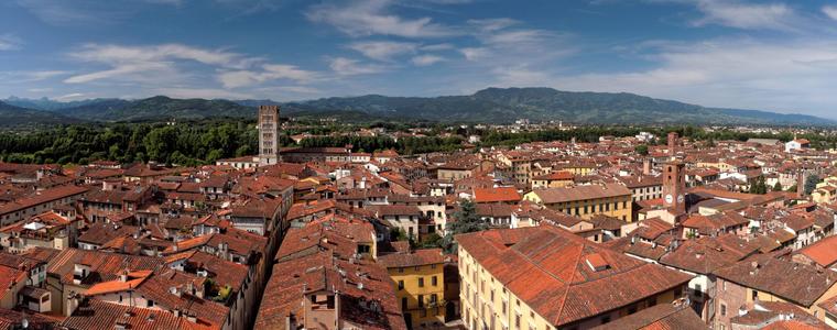 View on Lucca