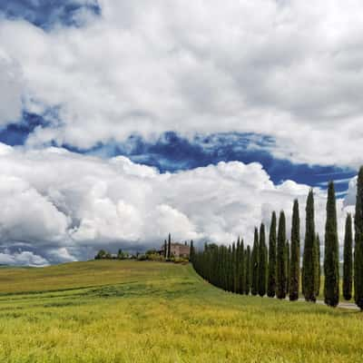 Villa du val d'Orcia, Italy