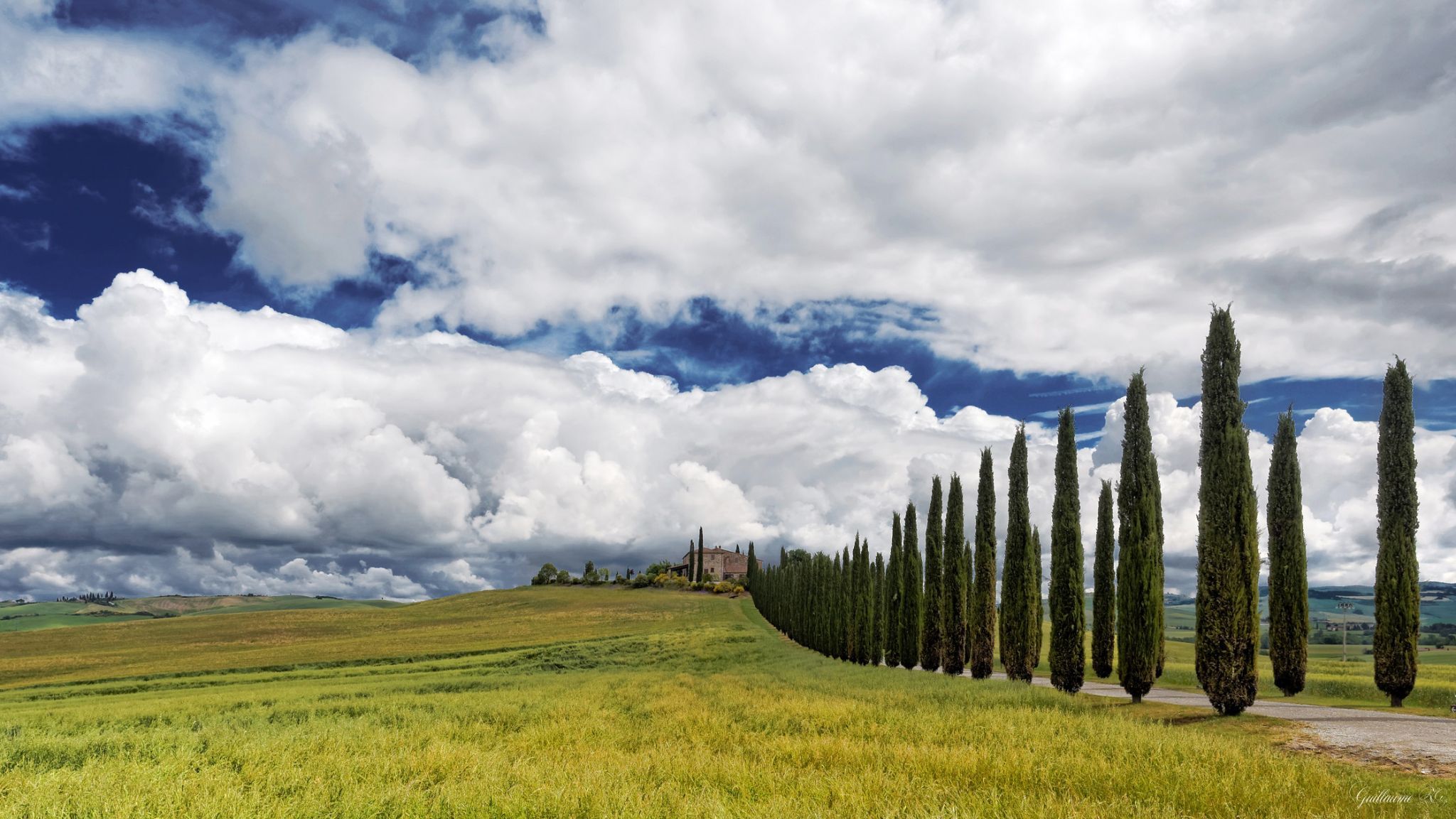 Villa du val d'Orcia, Italy