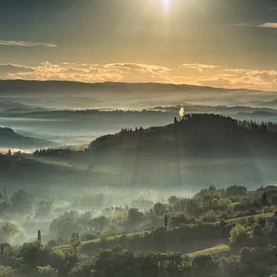 A Tuscany Sunrise, Italy